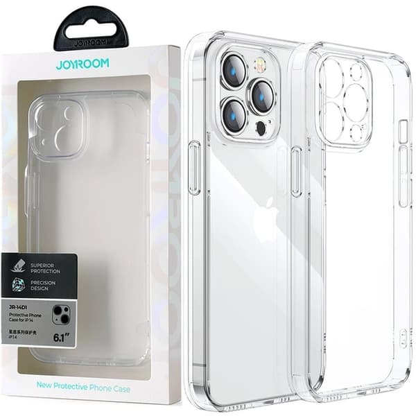 Joyroom 14D magnetdeksel Magnetdeksel for iPhone 14 Plus MagSafe kompatibel gjennomsiktig (JR-14D7)