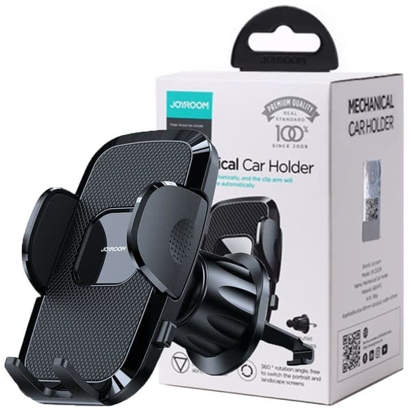 Joyroom JR-ZS259 telefonholder for grill? ventilasjon - svart