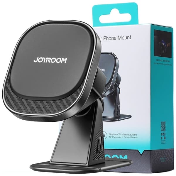 Joyroom JR-ZS400 Magnetisk Biltelefonholder i Dashboard - Svart