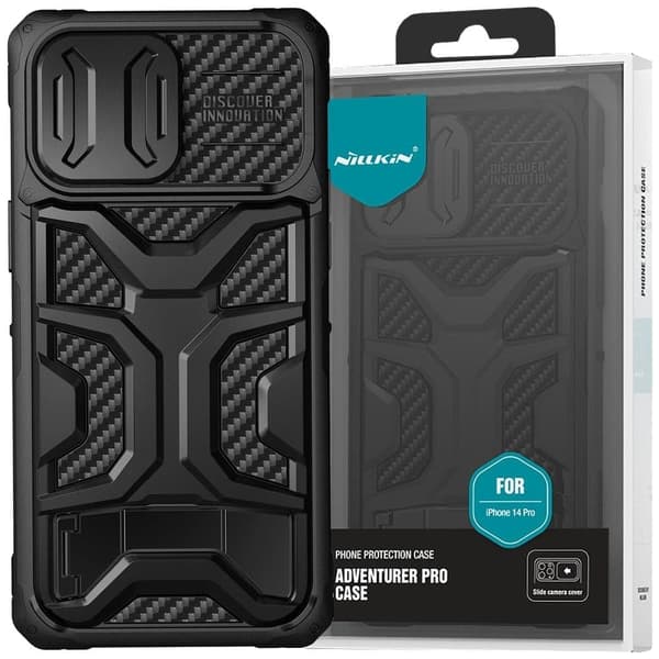 Nillkin Adventurer Pro deksel til iPhone 14 Pro - svart
