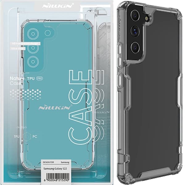 Nillkin Nature Pro-deksel til Samsung Galaxy S22+ (S22 Plus) pansret deksel gjennomsiktig deksel