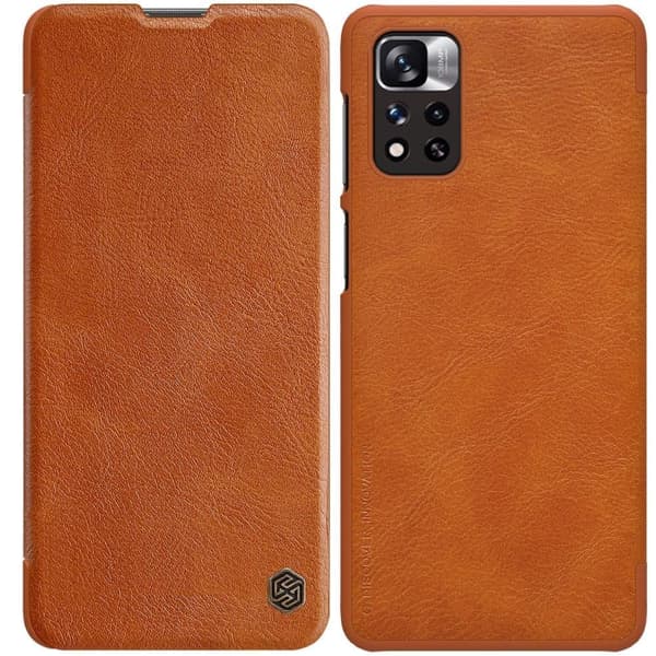 Nillkin Qin-deksel til Xiaomi Redmi Note 11 Pro+ (Kina) / Redmi Note 11 Pro (Kina) / Mi11i HyperCharge kamerabeskyttelsesdeksel Fli