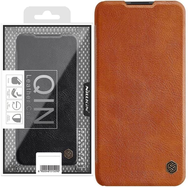 Nillkin Qi skinnveske Samsung Galaxy A22 4G brun