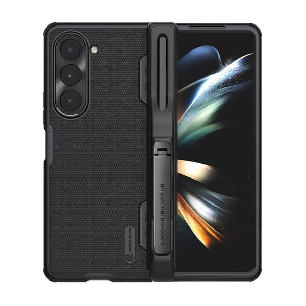 Nillkin Super Frosted Shield Fold-deksel til Samsung Galaxy Z Fold 5 - Svart