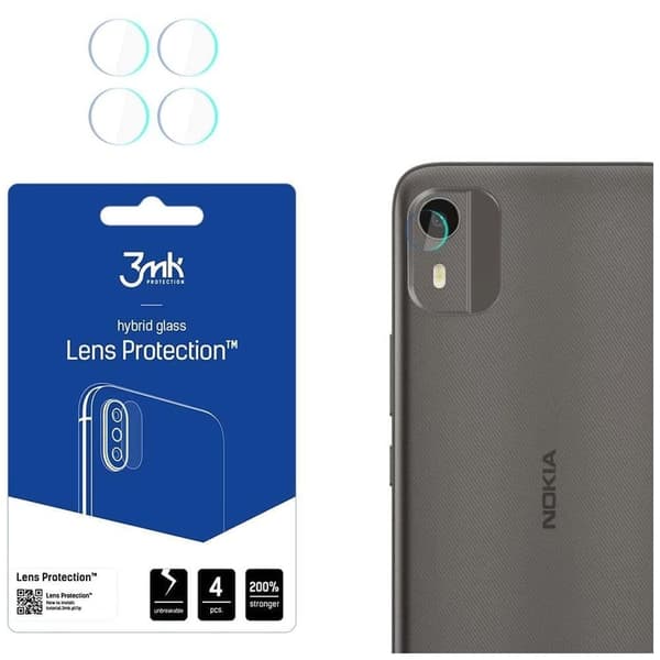 Nokia C12 - 3mk objektivdeksel