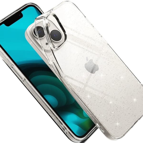 Ring APPLE iPhone 14 Plus 6.7 LUFTGLITTERKLAR