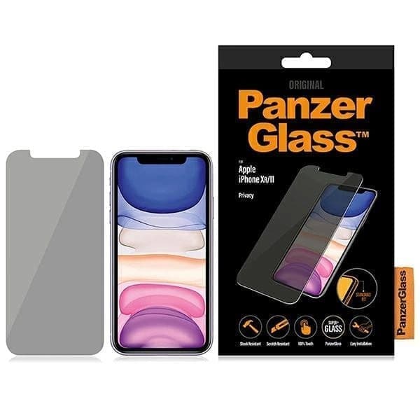 PanzerGlass Standard Fit herdet glass tilpasset iPhone XR/11