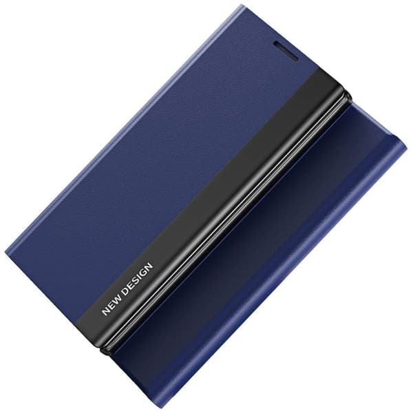Sleep Case Pro-deksel til Xiaomi Redmi Note 12 Pro+-telefon med flip-stativ, blå