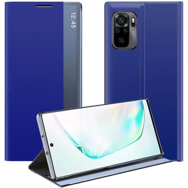 Sleep Case Smart Cover Xiaomi Redmi K40 Pro+ / K40 Pro / K40 / Poco F3 blå