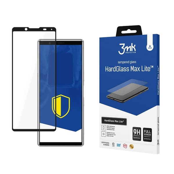 Sony Xperia 5 II 5G Black - 3mk HardGlass Max Lite