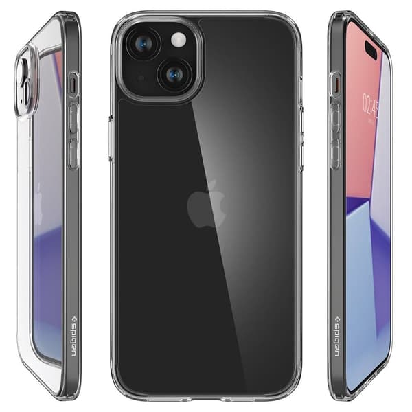 Spigen Air Skin Hybrid, krystallklar - iPhone 15 Plus