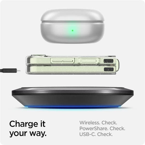 SPIGEN AIRSKIN GALAXY FLIP 5 MED GLANS