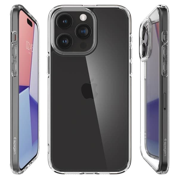 SPIGEN CRYSTAL HYBRID MAGSAFE IPHONE 15 PRO MAT SORT
