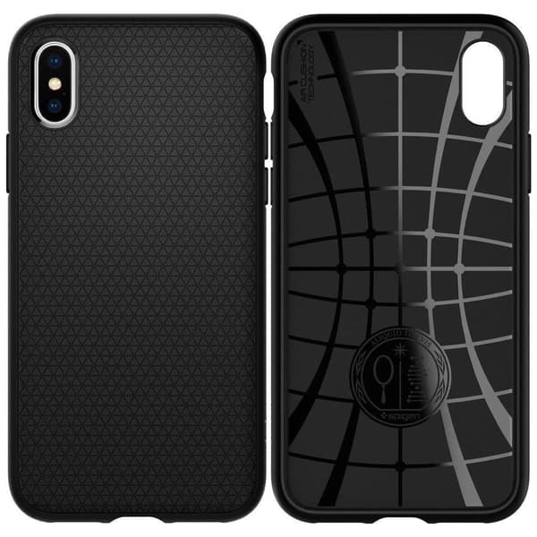 SPIGEN LIQUID AIR IPHONE X/XS MATT SVART