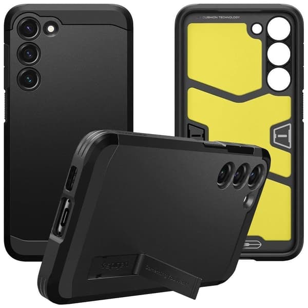 SPIGEN TOUGH ARMOR GALAXY S23 SVART
