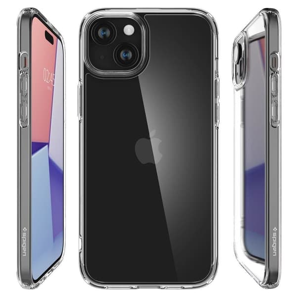 SPIGEN ULTRA HYBRID IPHONE 15 KRYSTALLKLAR