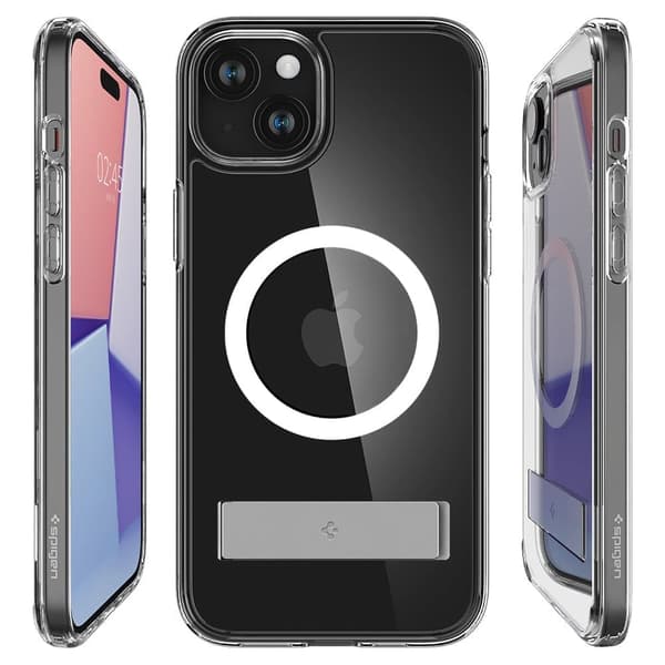 Spigen Ultra Hybrid S MagSafe, krystallklar - iPhone 15