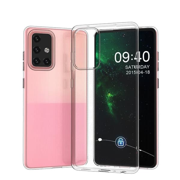 Ultra Clear 0,5 mm geldeksel for Samsung Galaxy A73 gjennomsiktig