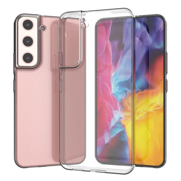 Ultra Clear 0,5 mm geldeksel for Samsung Galaxy S22 gjennomsiktig