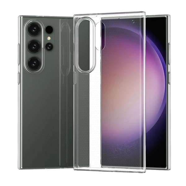 Ultra Clear deksel til Samsung Galaxy S24 Ultra - gjennomsiktig