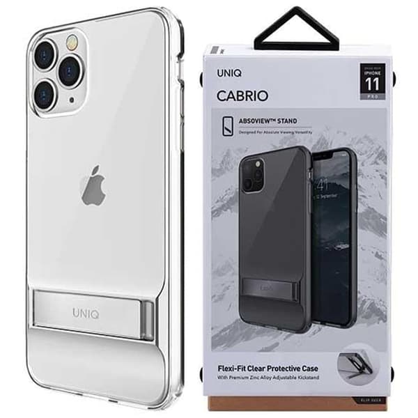Uniq Cabrio deksel til iPhone 11 Pro - gjennomsiktig
