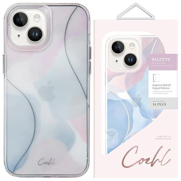 Uniq Coehl Palette-deksel til iPhone 14 Plus blå/mørkeblå