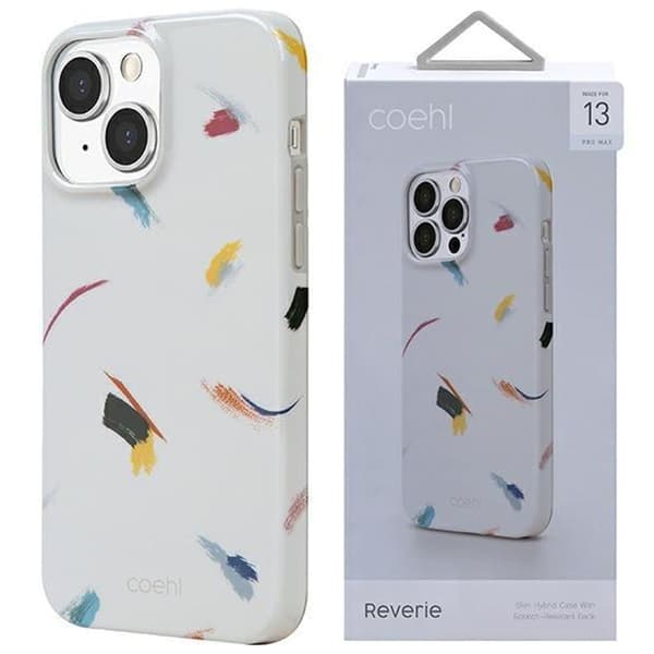 UNIQ Coehl Reverie iPhone 13 Pro Max 6.7 deksel i elfenben/myk elfenben
