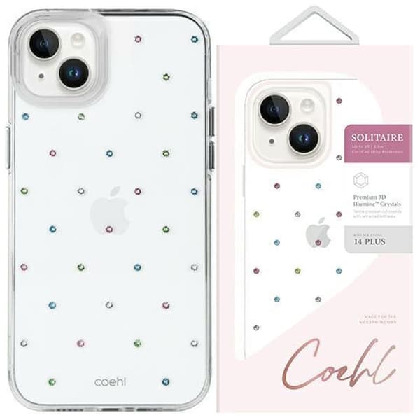 UNIQ Coehl Solitaire iPhone 14 Plus 6.7 deksel gjennomsiktig/klar
