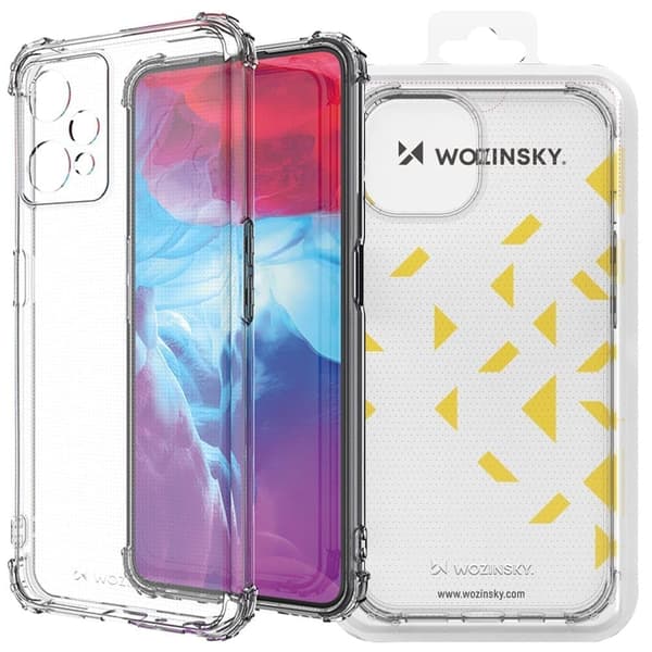 Wozinsky Anti Shock Case Realme 9 Pro+ / Realme 9 pansret deksel gjennomsiktig