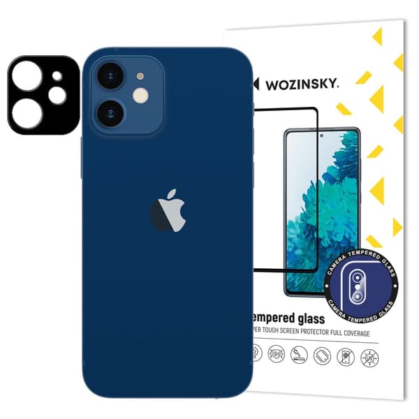 Wozinsky Full Camera Glass 9H herdet glass for hele kameraet? iPhone 12 mini