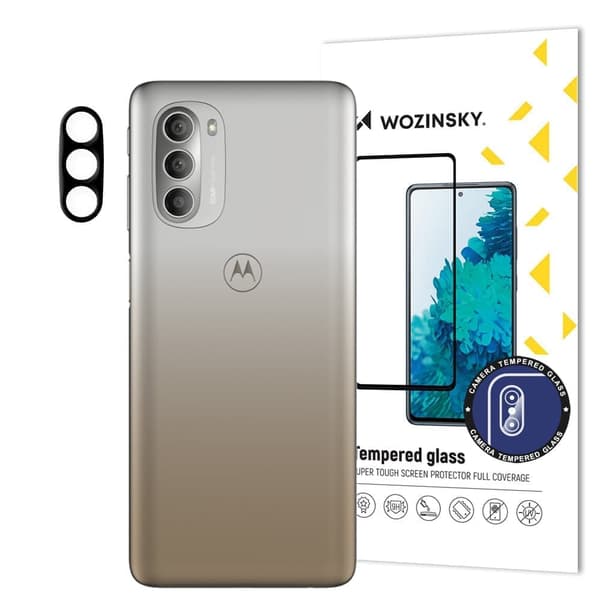 Wozinsky Full Camera Glass 9H herdet glass for hele kameraet? Motorola Moto G51 5G