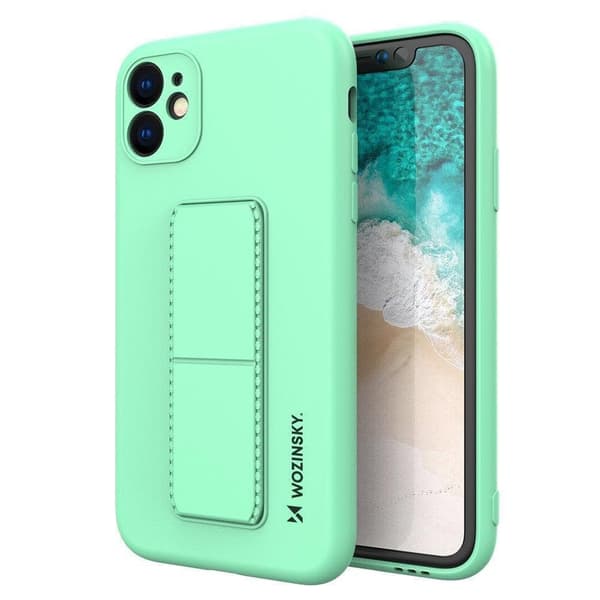 Wozinsky Kickstand Case silikondeksel med stativ for iPhone 12 Pro Max