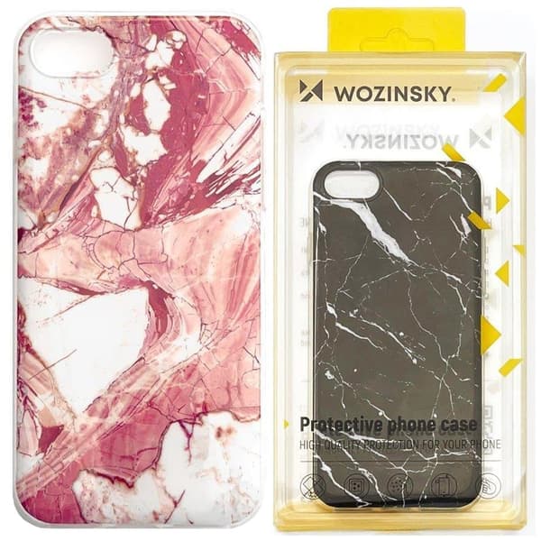 Wozinsky Marble gel cover marmor cover for Xiaomi Redmi 8A rosa