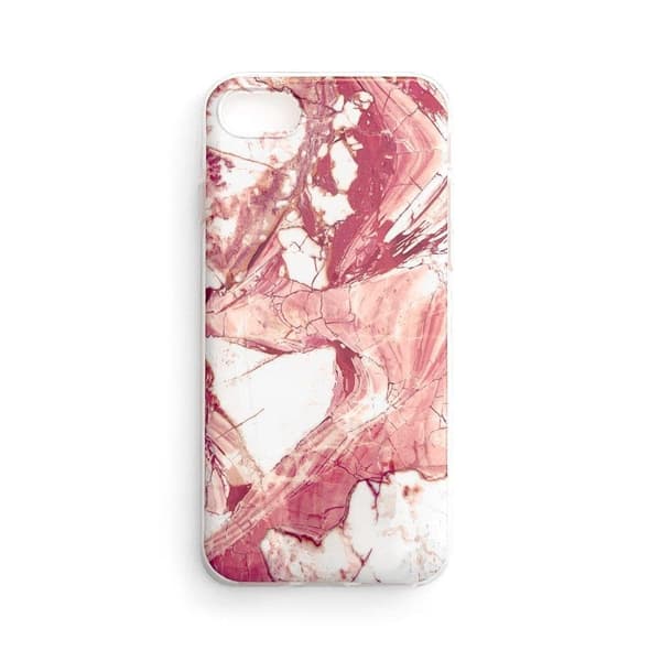 Wozinsky Marble gel-deksel marmordeksel iPhone 13 Pro rosa