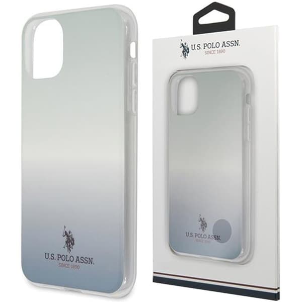 US Polo USHCN58TRDGLB iPhone 11 Pro blå/blå gradientmønstersamling