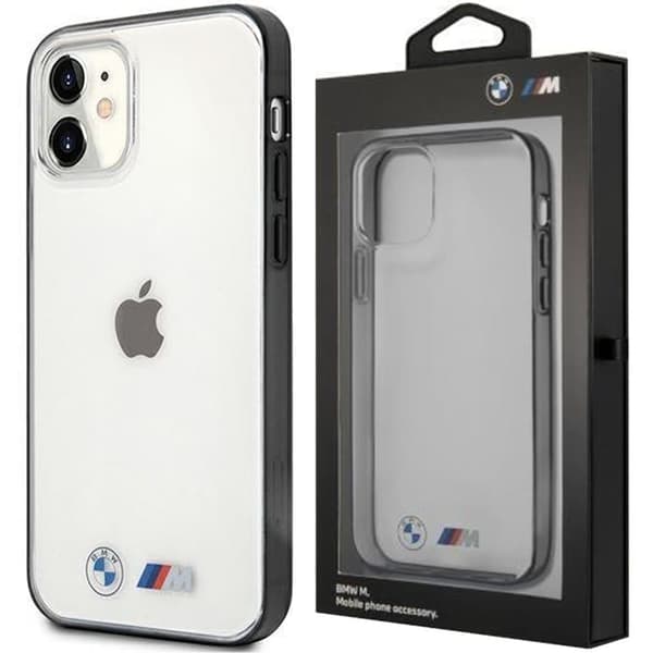 BMW BMHCP12SMBTOK iPhone 12 mini 5.4 gjennomsiktig hard veske Sandblåst veske