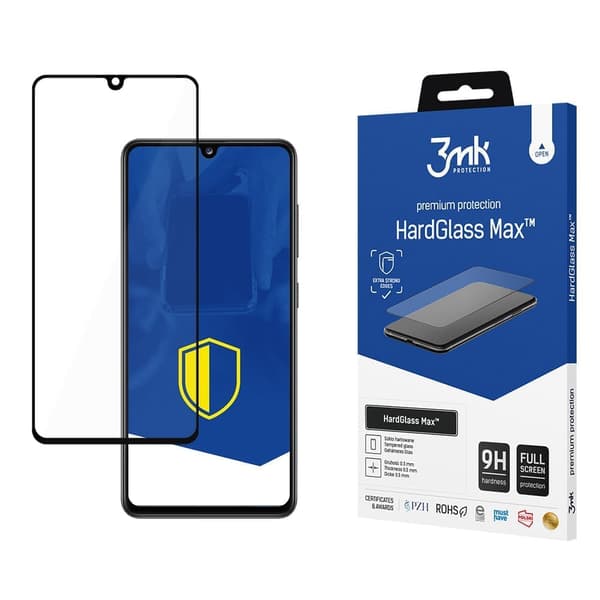Samsung Galaxy A41 black - 3mk HardGlass Max
