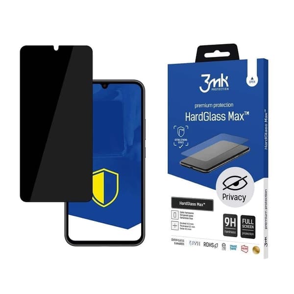 Samsung Galaxy A34 5G - 3mk HardGlass Max Privacy