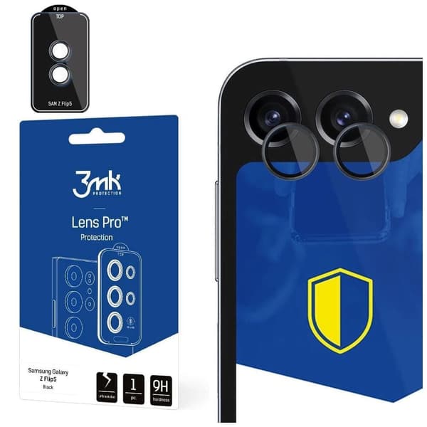 Samsung Galaxy Z Flip 5 - 3mk Lens Protection Pro Black