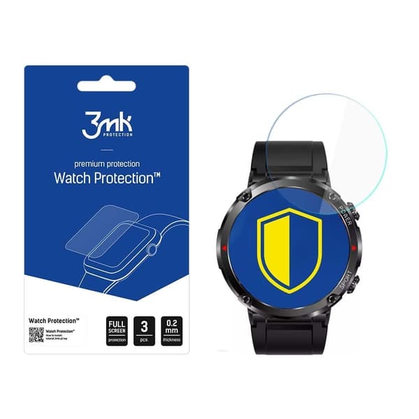 Rubicon RNCE96 - 3mk Watch Protection v. FlexibleGlass Lite