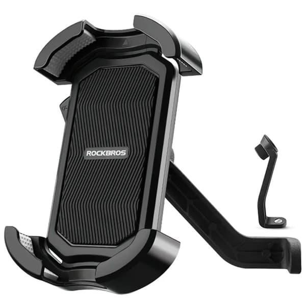 Rockbros 25210032005 Motorsykkelspeil Telefonholder - Svart