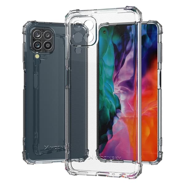 Wozinsky Anti Shock Armor beskyttelsesdeksel til Samsung Galaxy A22 4G Gjennomsiktig telefon