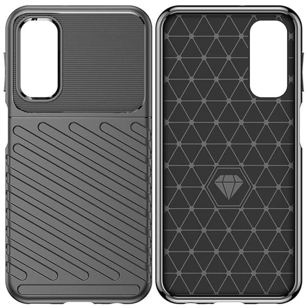 Samsung M34 Thunder Case pansret veske - svart