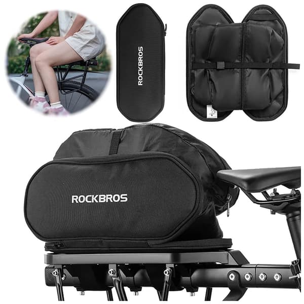 Rockbros 30140062001 veske til sykkelstativ 5 l - sort