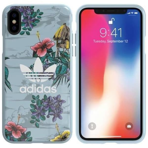 Adidas TAI SnapCase Floral iPhone X/Xs 32139 Grå/Grå CJ8322