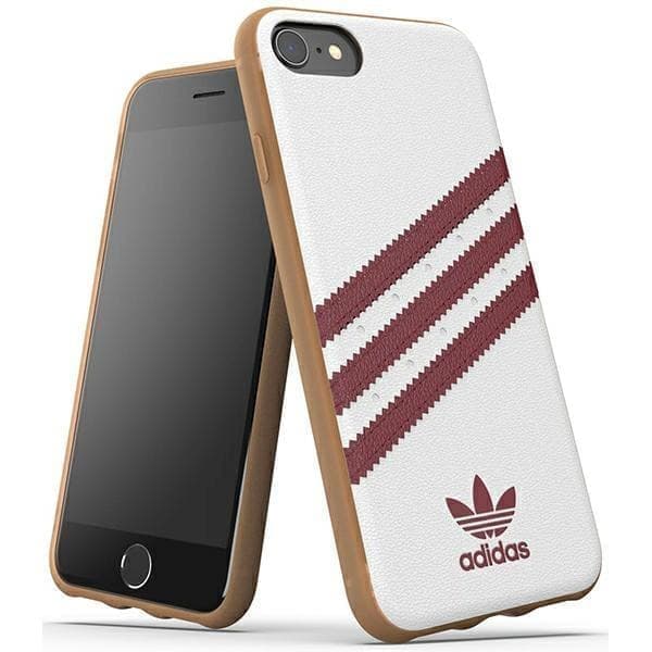 Adidas ELLER støpt deksel PU iPhone SE2022 / SE2020 / 7 / 8 / 6 / 6s hvit/hvit 34930