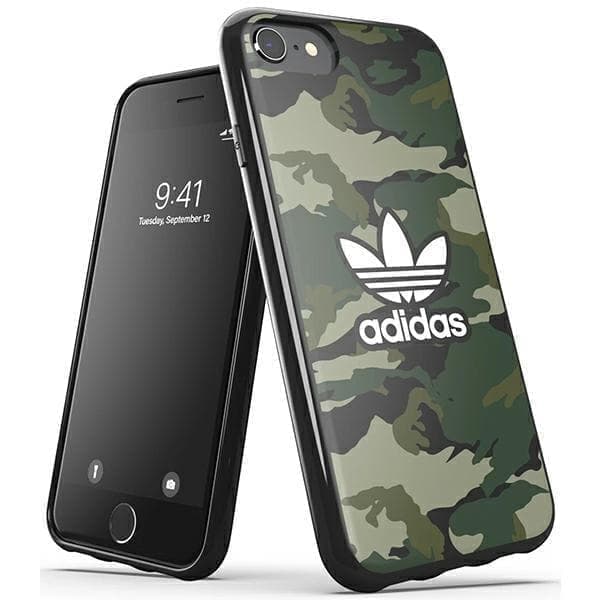 Adidas TAI Snap Deksel Camo iPhone SE 2022 / SE2020 / 6 / 6s / 7 / 8 svart/svart 40551