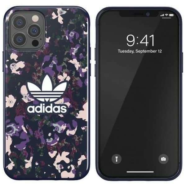 Adidas ELLER SnapCase Graphic iPhone 12 Pro lilla/lilla 42376