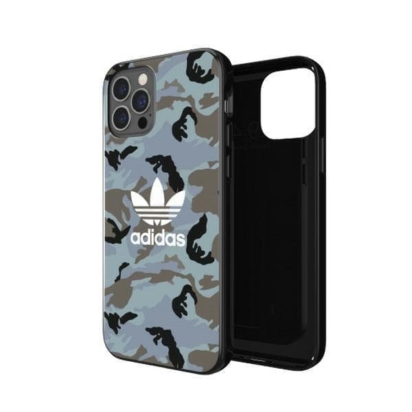Adidas TAI SnapCase Camo iPhone 12/12 Pro blå/svart 43702