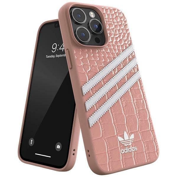 Adidas TAI Samba Alligator iPhone 14 Pro Max 6.7 rosa-hvit/live-hvit 50202